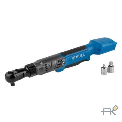 Аккум. угловая трещотка (гайковерт) BULL CRW 9020 в кор. XLTpro SOLO 90 Нм. 0-200 об/мин.. LED (внешний квадрат. 1/2`. 1.18 кг)  1333566